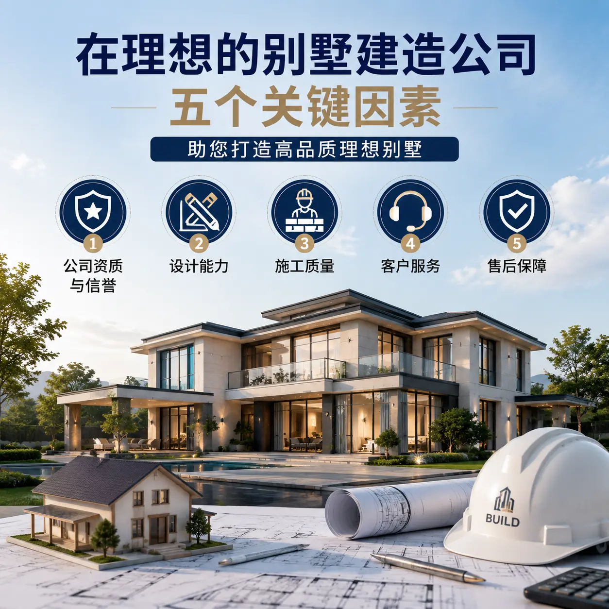 在 松桃 找到理想别墅建造公司的五个关键因素