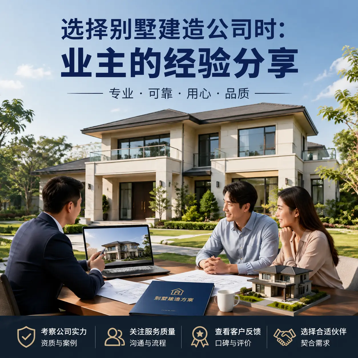 选择别墅建造公司时: 松桃 业主的经验分享
