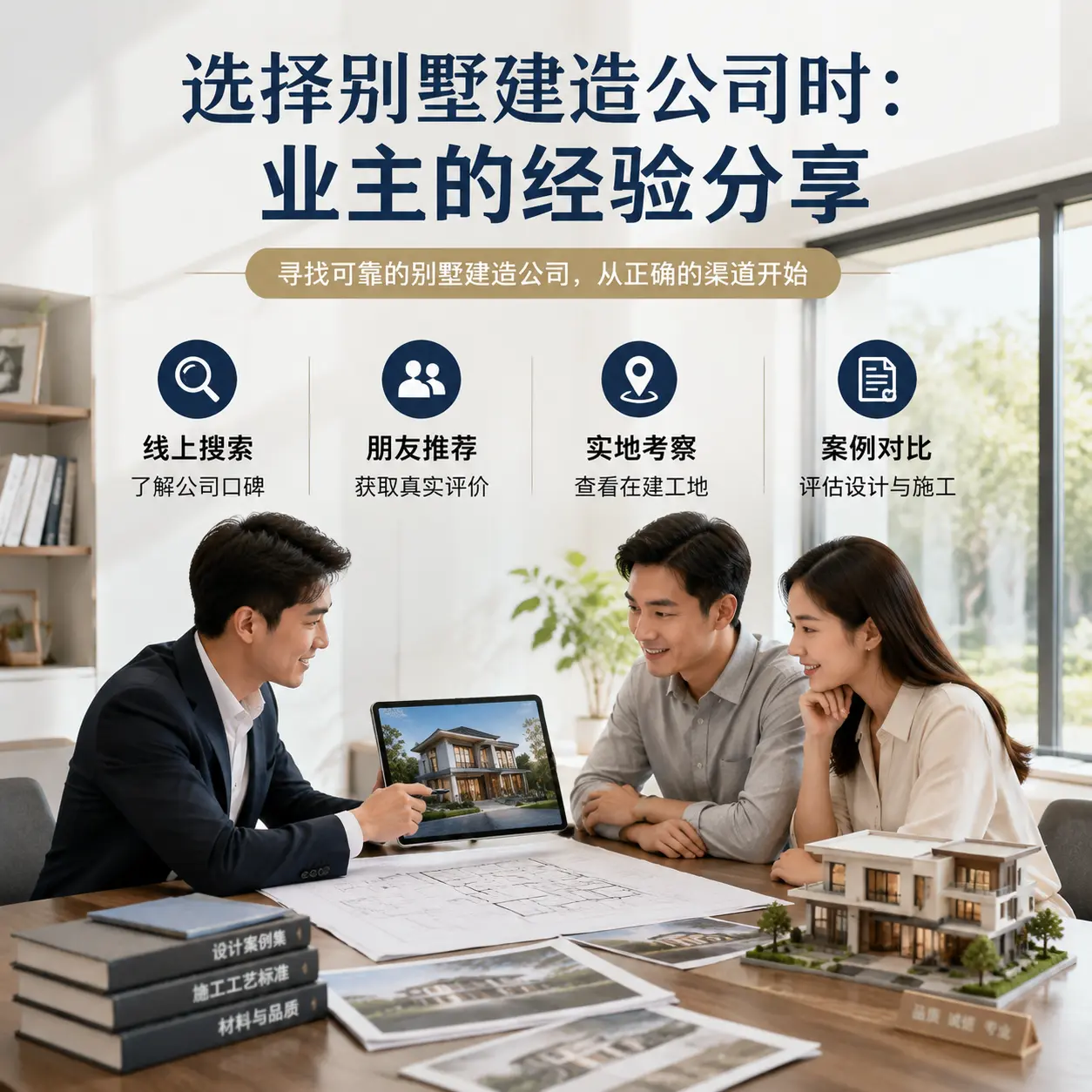 选择别墅建造公司时: 松桃 业主的经验分享
