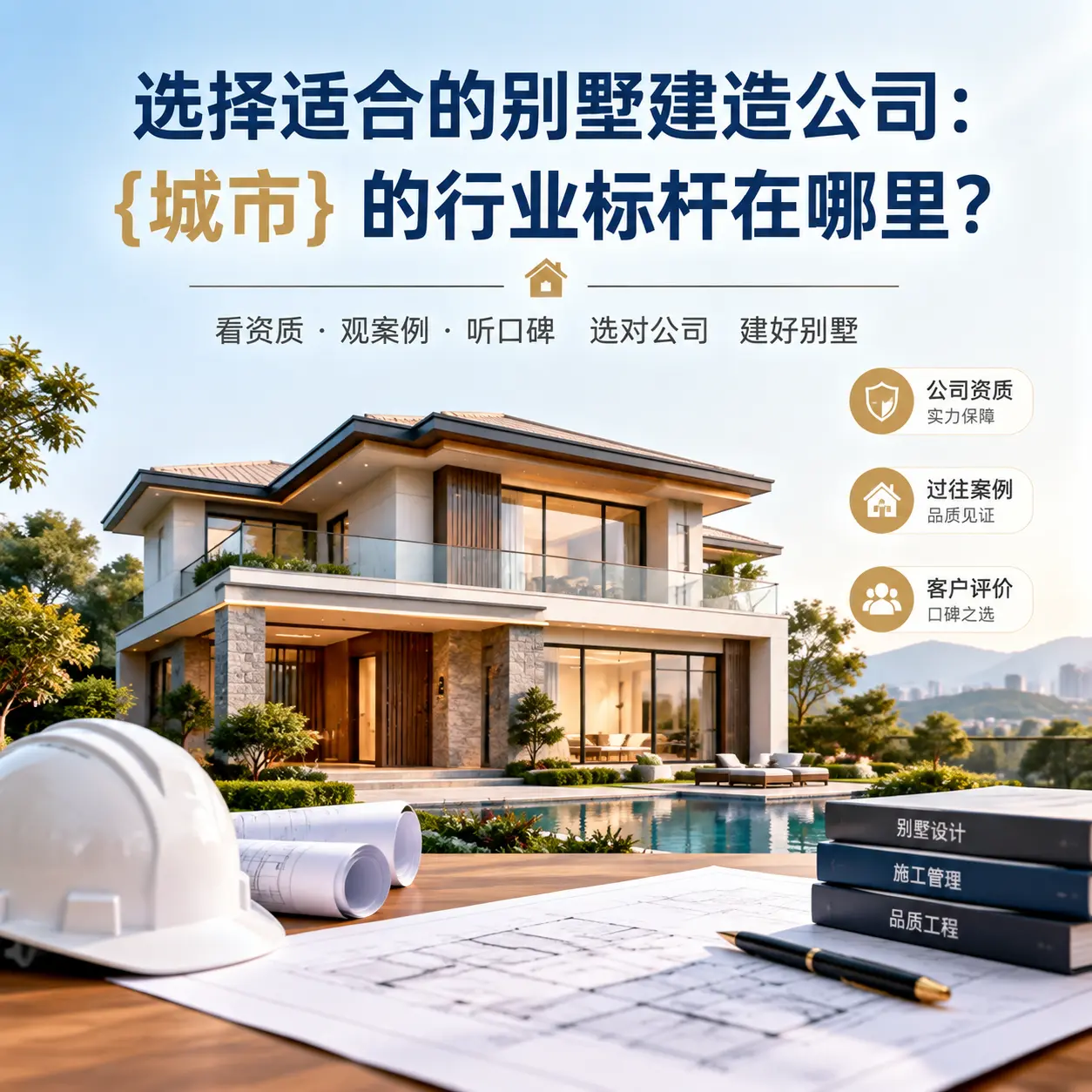 选择适合的别墅建造公司: 松桃 的行业标杆在哪里?
