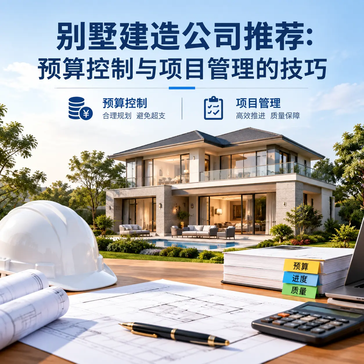 别墅建造公司推荐:预算控制与项目管理的技巧