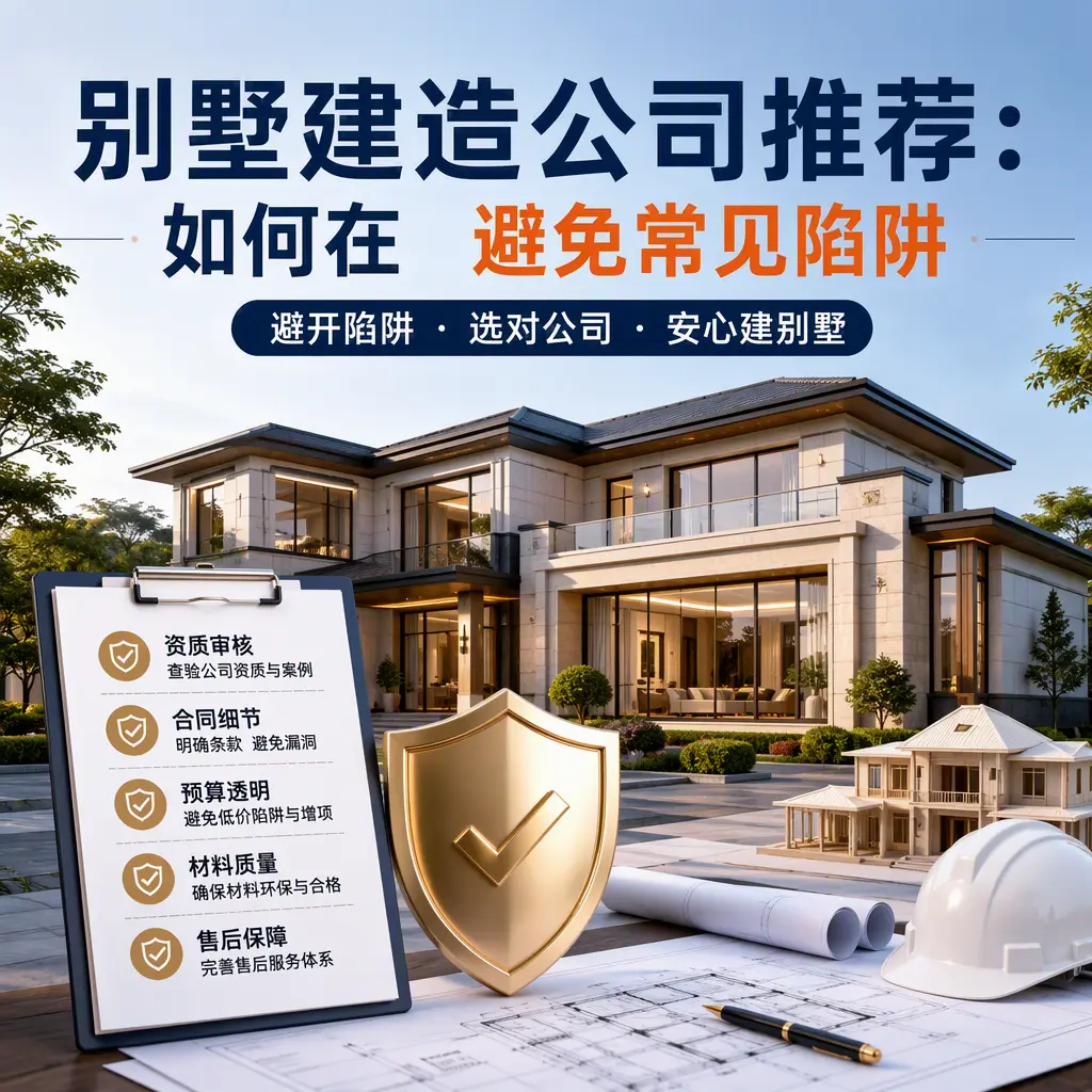 别墅建造公司推荐:如何在 松桃 避免常见陷阱