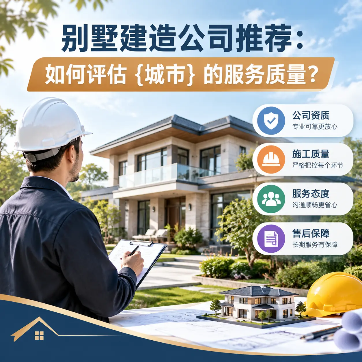 别墅建造公司推荐：如何评估 松桃 的服务质量？
