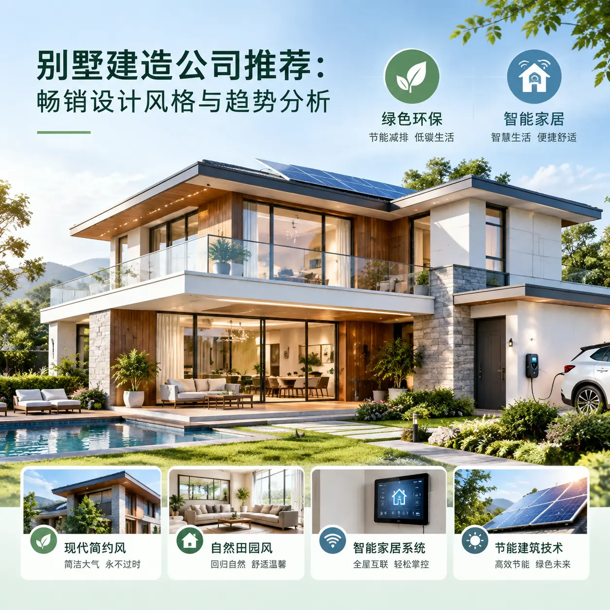 别墅建造公司推荐: 松桃 畅销设计风格与趋势分析