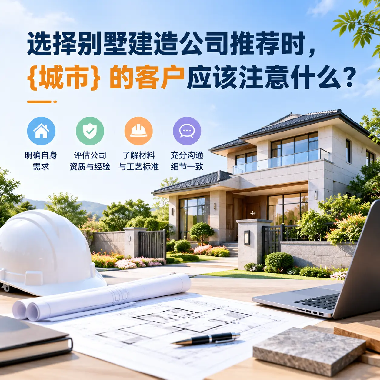 选择别墅建造公司推荐时,松桃 的客户应该注意什么?