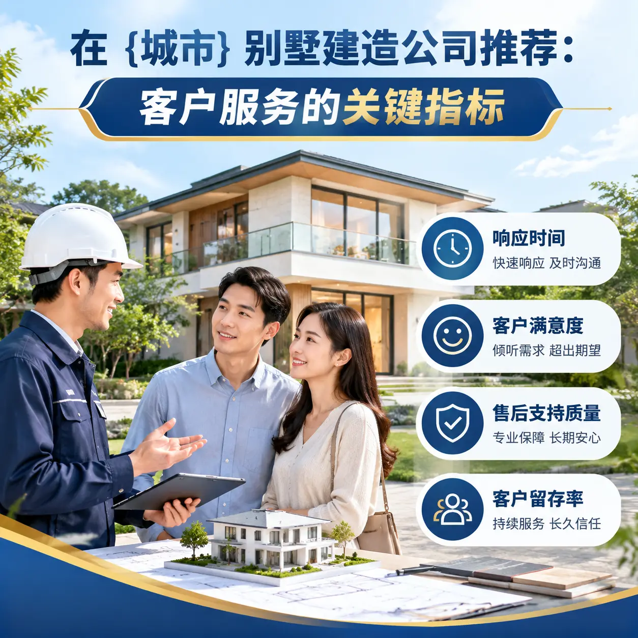 在 松桃 别墅建造公司推荐：客户服务的关键指标