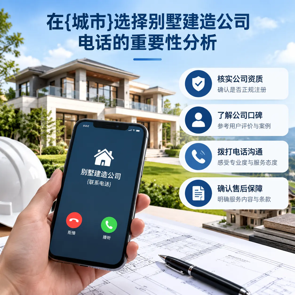 在松桃选择别墅建造公司电话的重要性分析