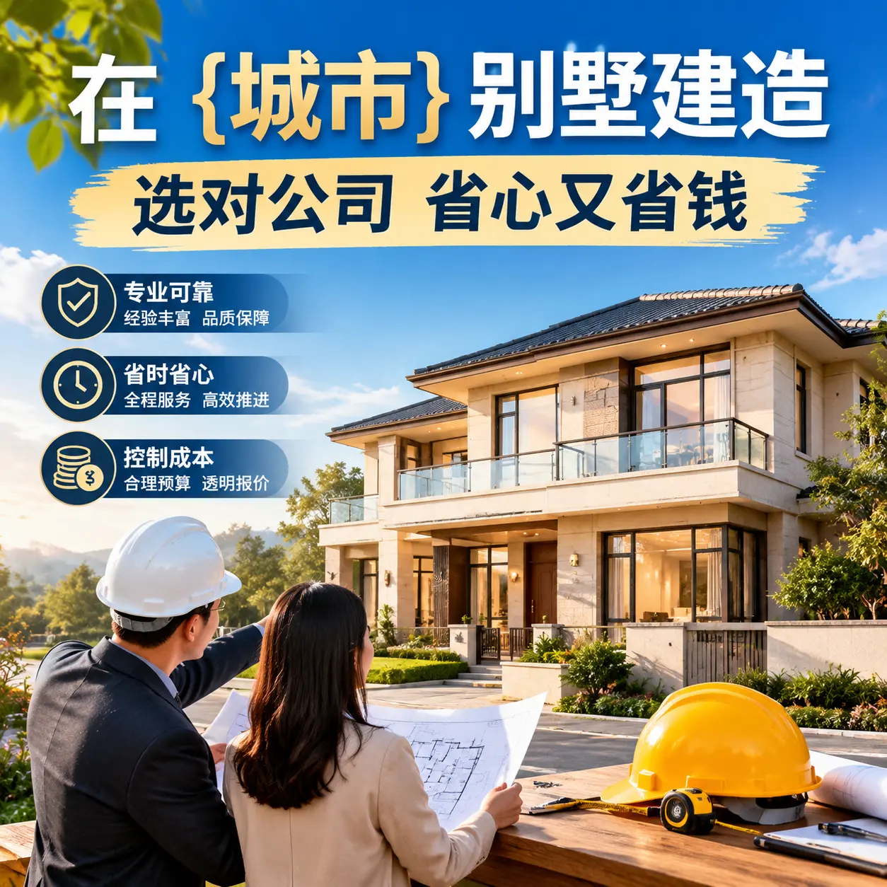 在 松桃 别墅建造，选对公司省心又省钱