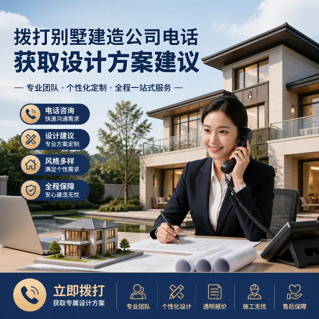 拨打松桃别墅建造公司电话,获取设计方案建议