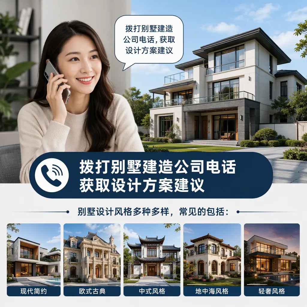 拨打松桃别墅建造公司电话,获取设计方案建议