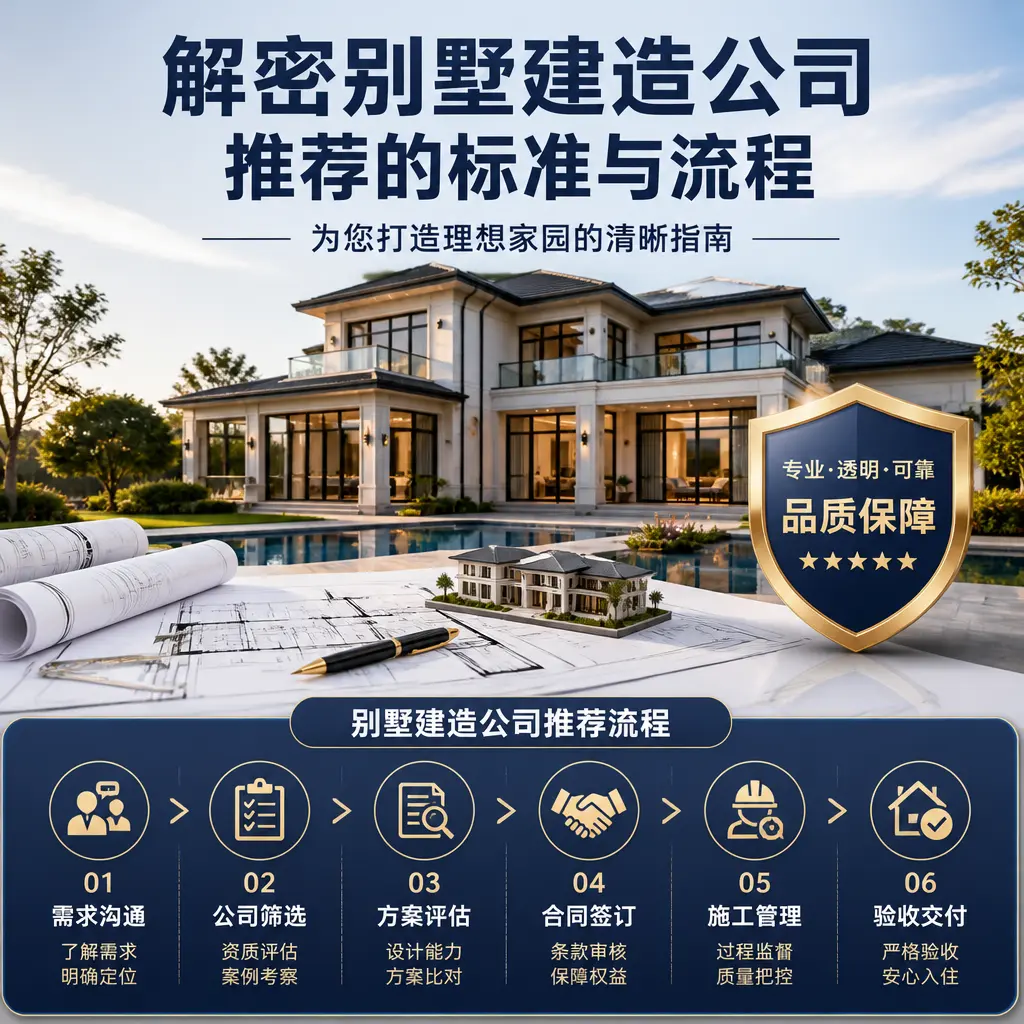 解密别墅建造公司推荐的标准与流程在 松桃