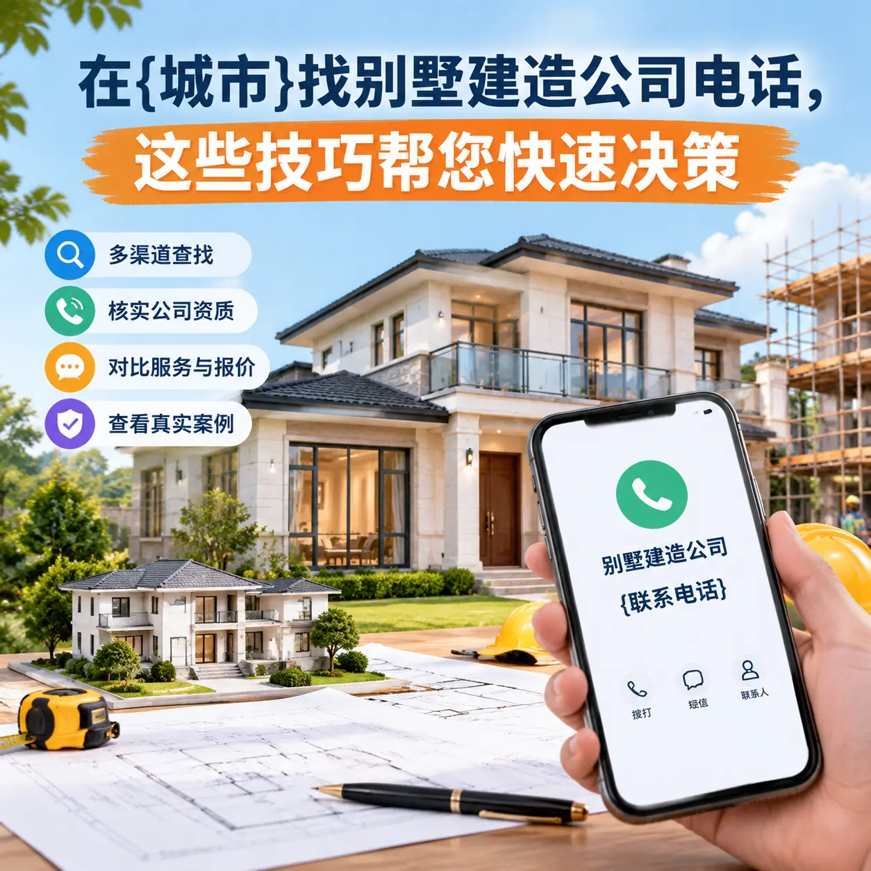 在松桃找别墅建造公司电话,这些技巧帮您快速决策