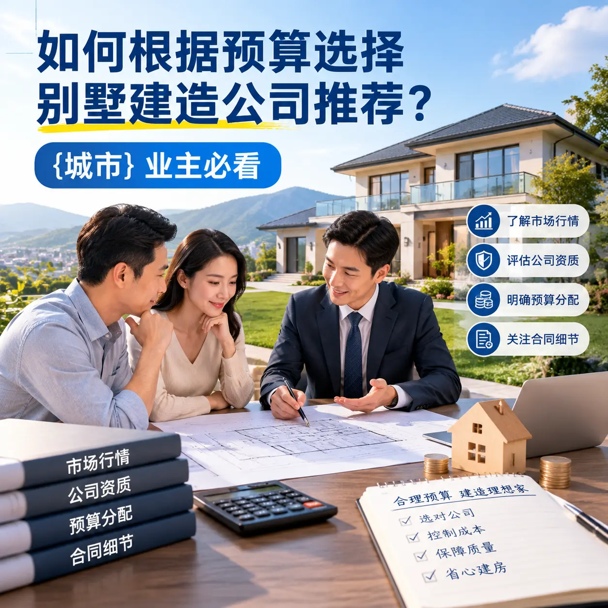 如何根据预算选择别墅建造公司推荐？ 松桃 业主必看