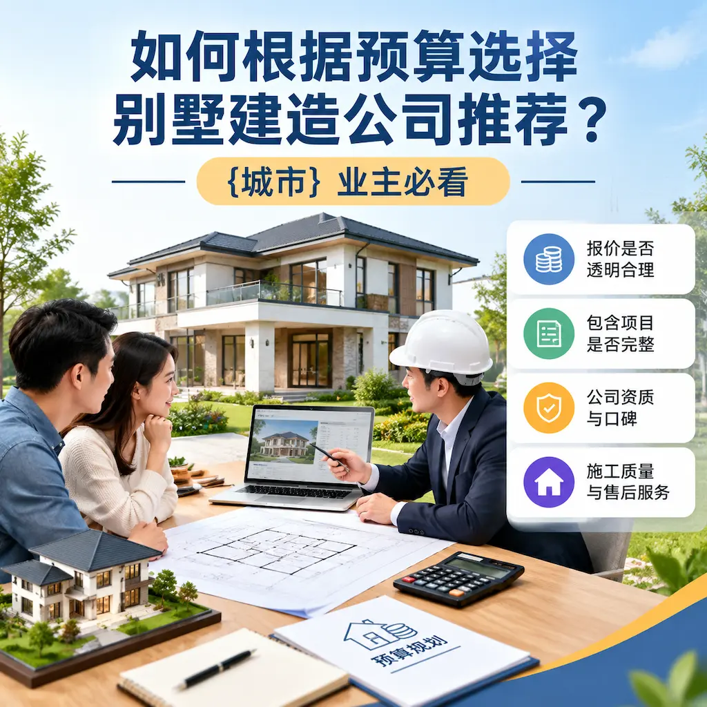 如何根据预算选择别墅建造公司推荐？ 松桃 业主必看