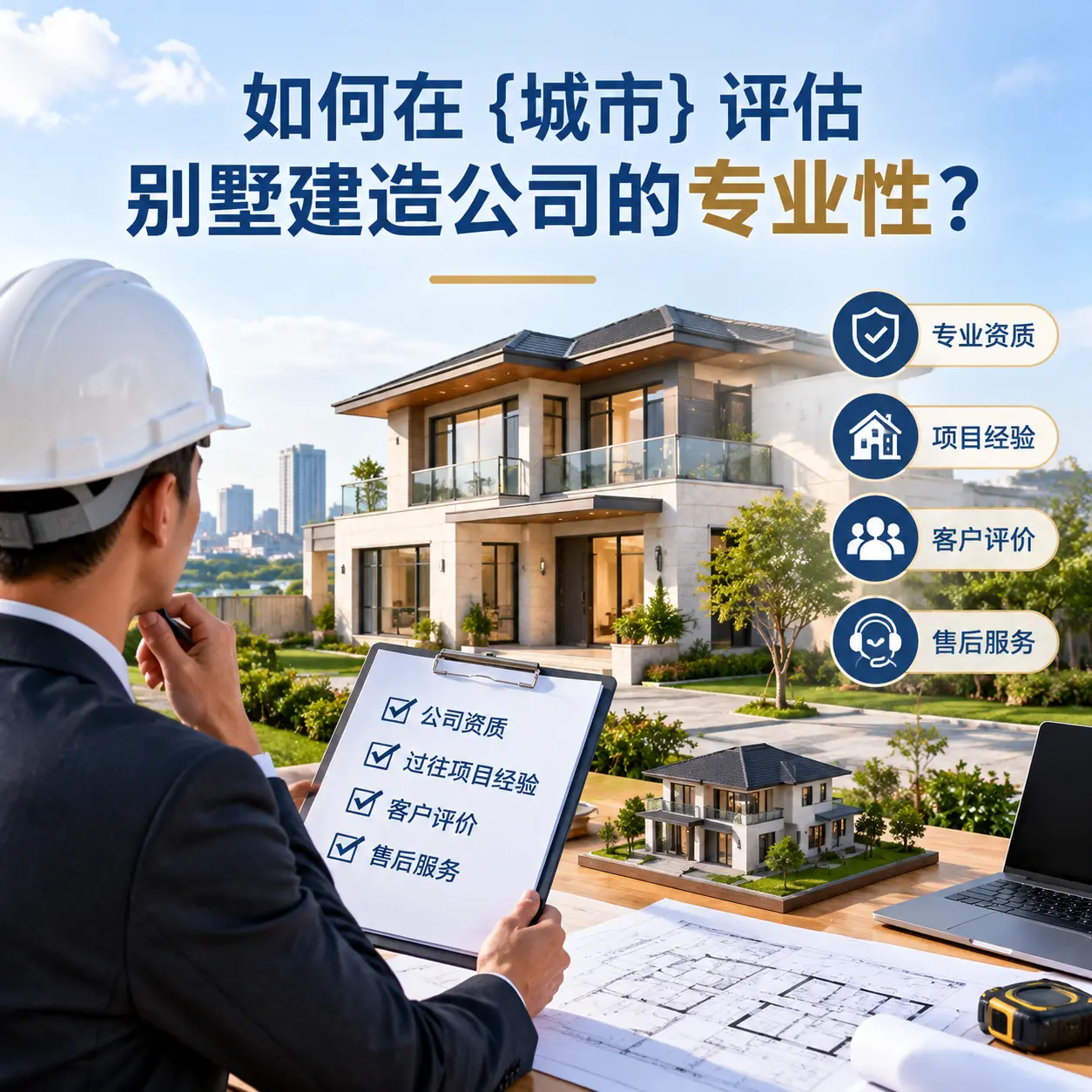 如何在 松桃 评估别墅建造公司的专业性?