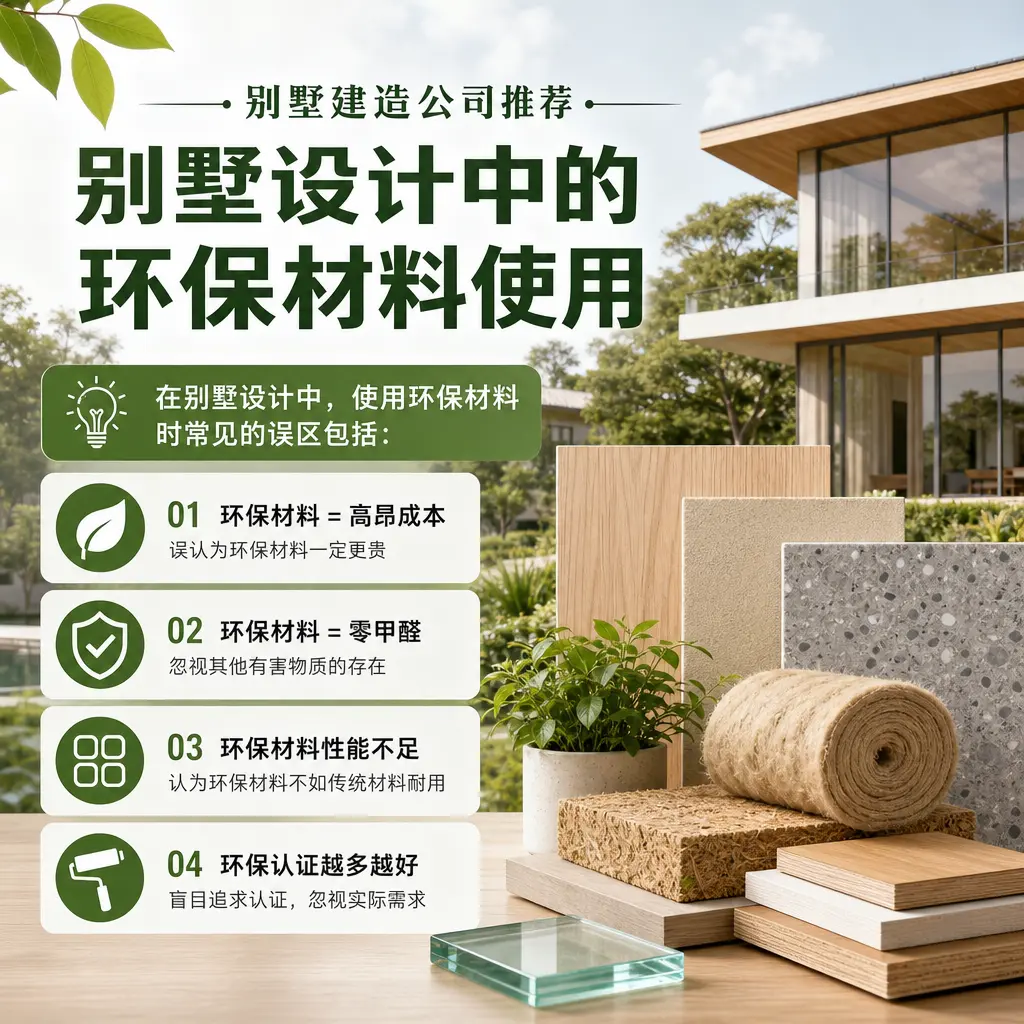 别墅建造公司推荐: 松桃 别墅设计中的环保材料使用