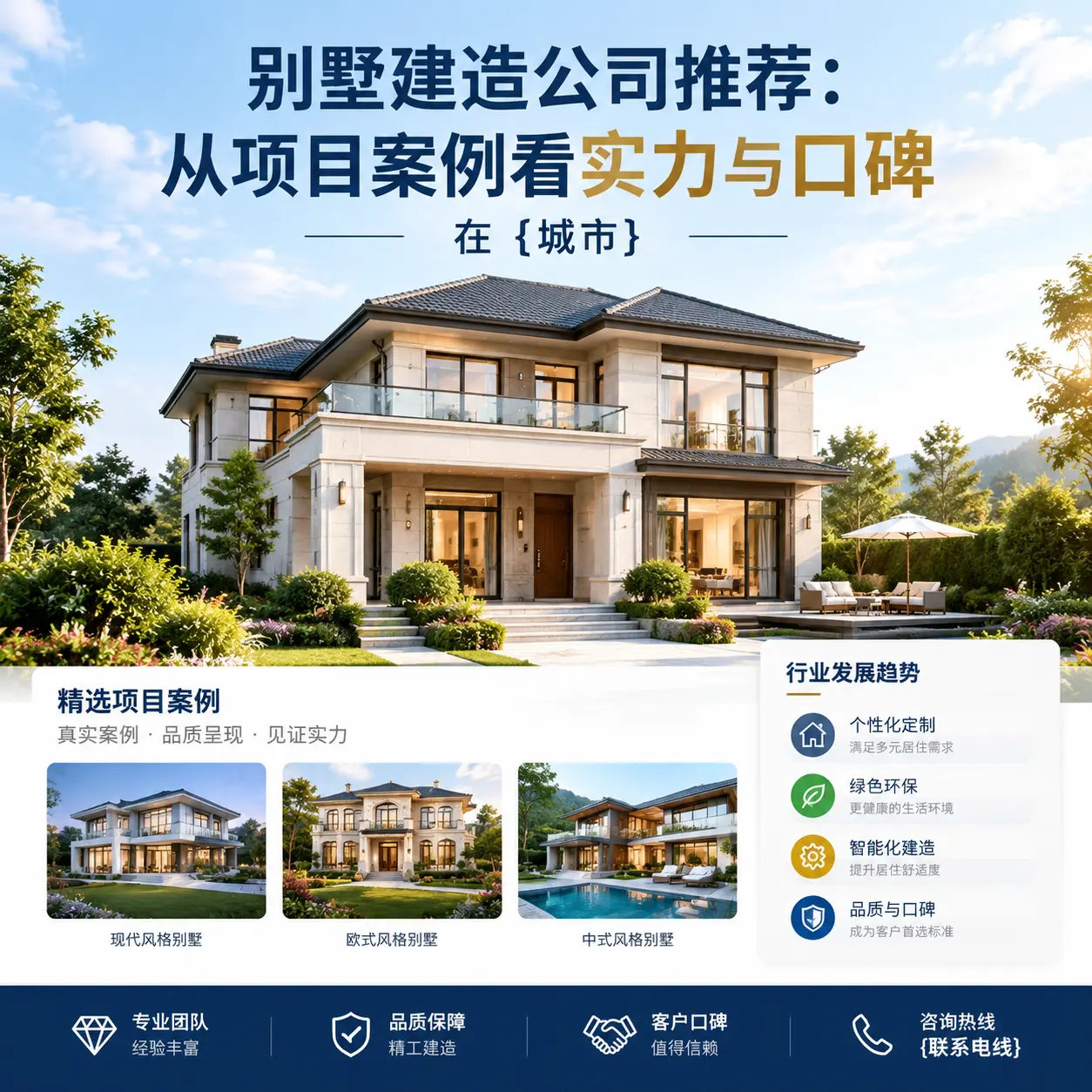 别墅建造公司推荐：从项目案例看实力与口碑在 松桃